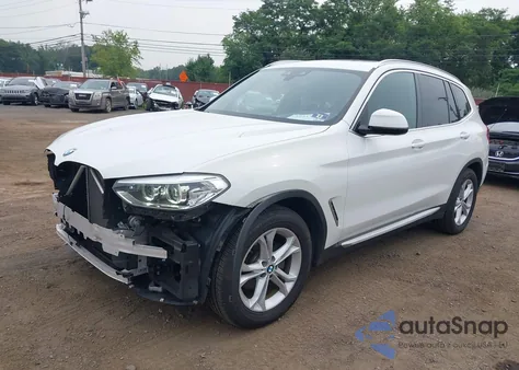 2019 BMW X3 xDrive30I z USA, uszkodzony, nr VIN 5UXTR9C53KLP91901